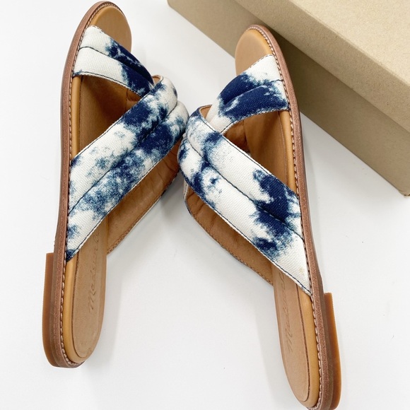 Madewell Skyler Slide Sandal in Tie-Dye Size 8 NIB - Picture 6 of 8